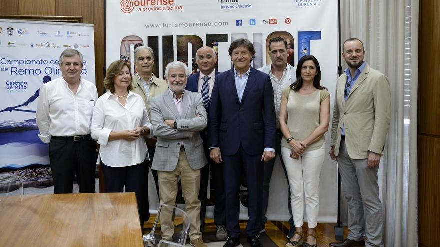 Presentación del evento deportivo en la Deputación. // Brais Lorenzo