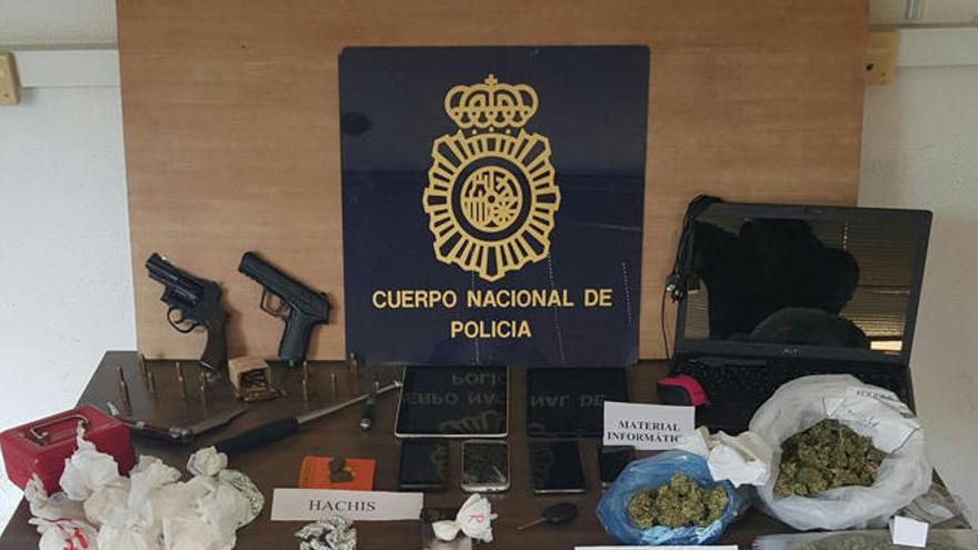 Macrooperación contra el tráfico de droga al menudeo en Alicante