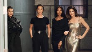 Linda Evangelista, Christy Turlington, Naomi Campbell y Cindy Crawford, reunidas de nuevo en la serie documental ’Las supermodelos’.
