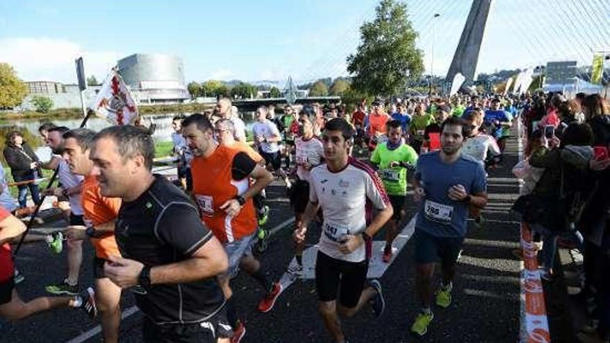 Imagen de la Media Maratón de Pontevedra. // Gustavo Santos