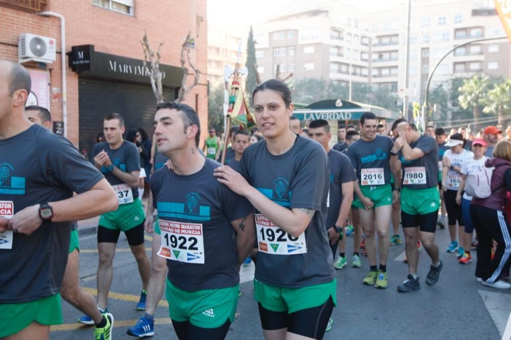 Media Maratón de Murcia: Ambiente en la salida