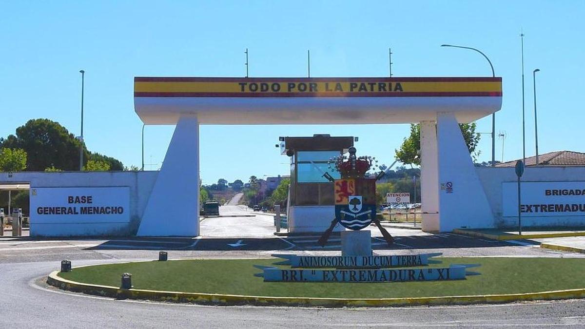 Entrada a la Base General Menacho, en Botoa.