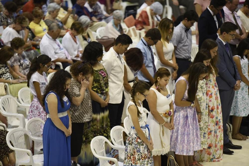 Bautismo multitudinario para abrazar a Jehová en Murcia