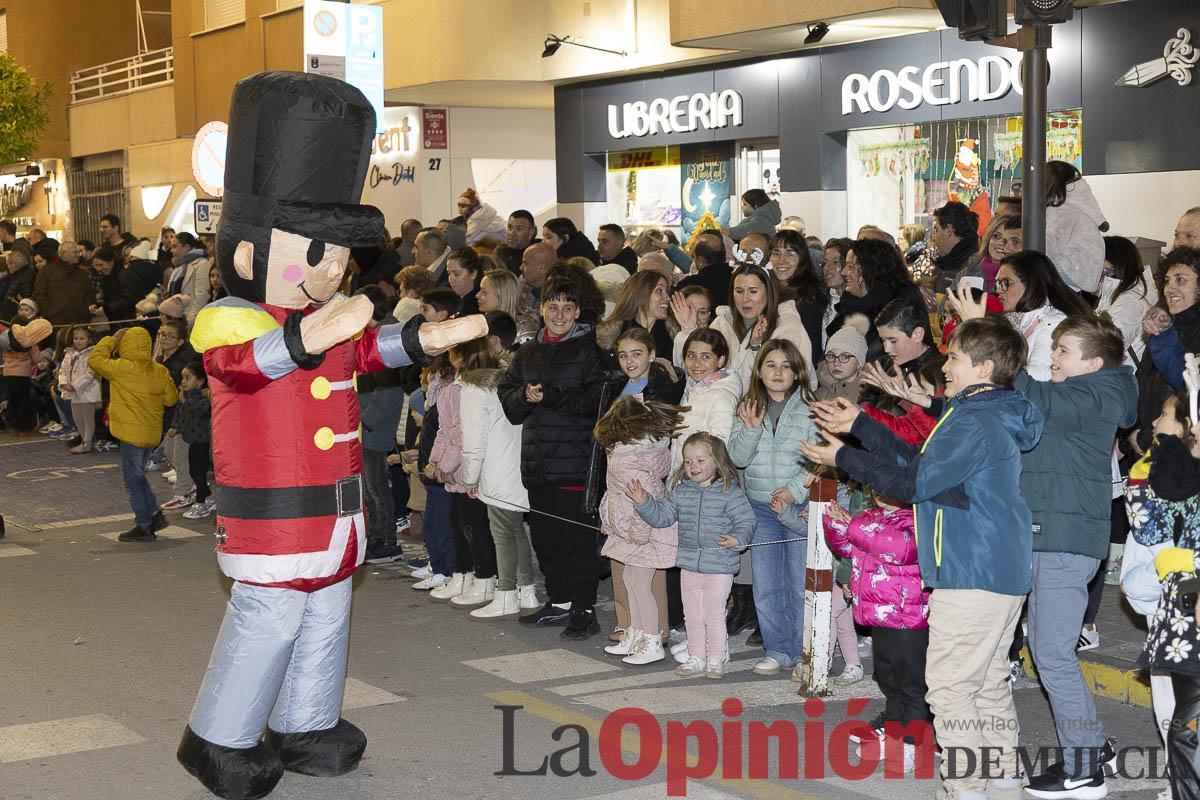 Papá Noel llega a Caravaca de la Cruz