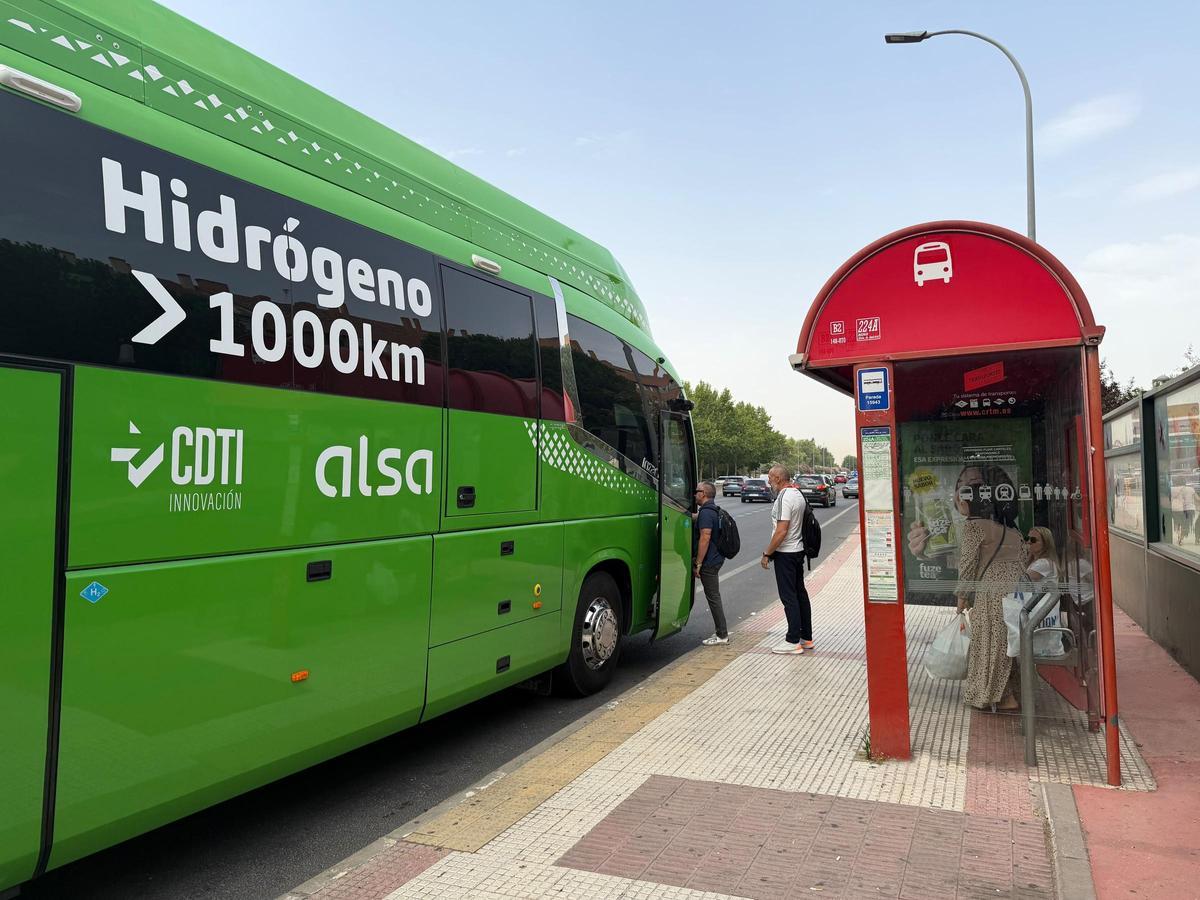 Bosch prueba en Madrid su nuevo sistema de pila de combustible de hidrógeno