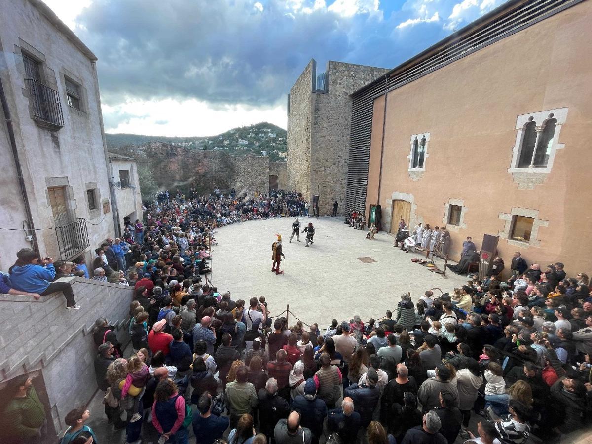El Mercat Medieval en una passada edició.