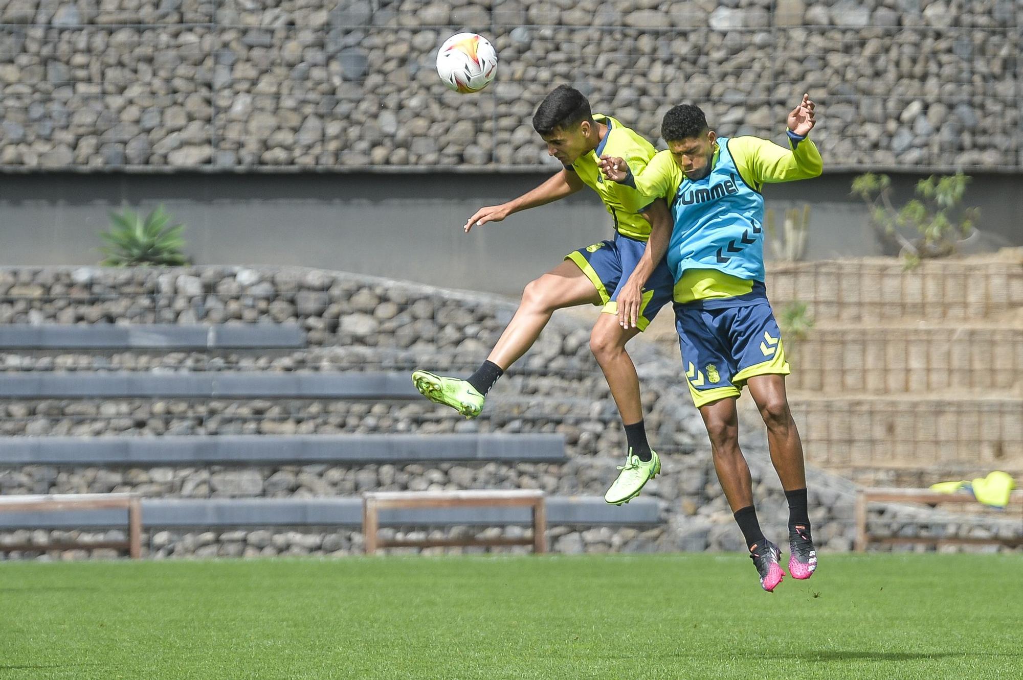 Entrenamiento de la UD Las Palmas