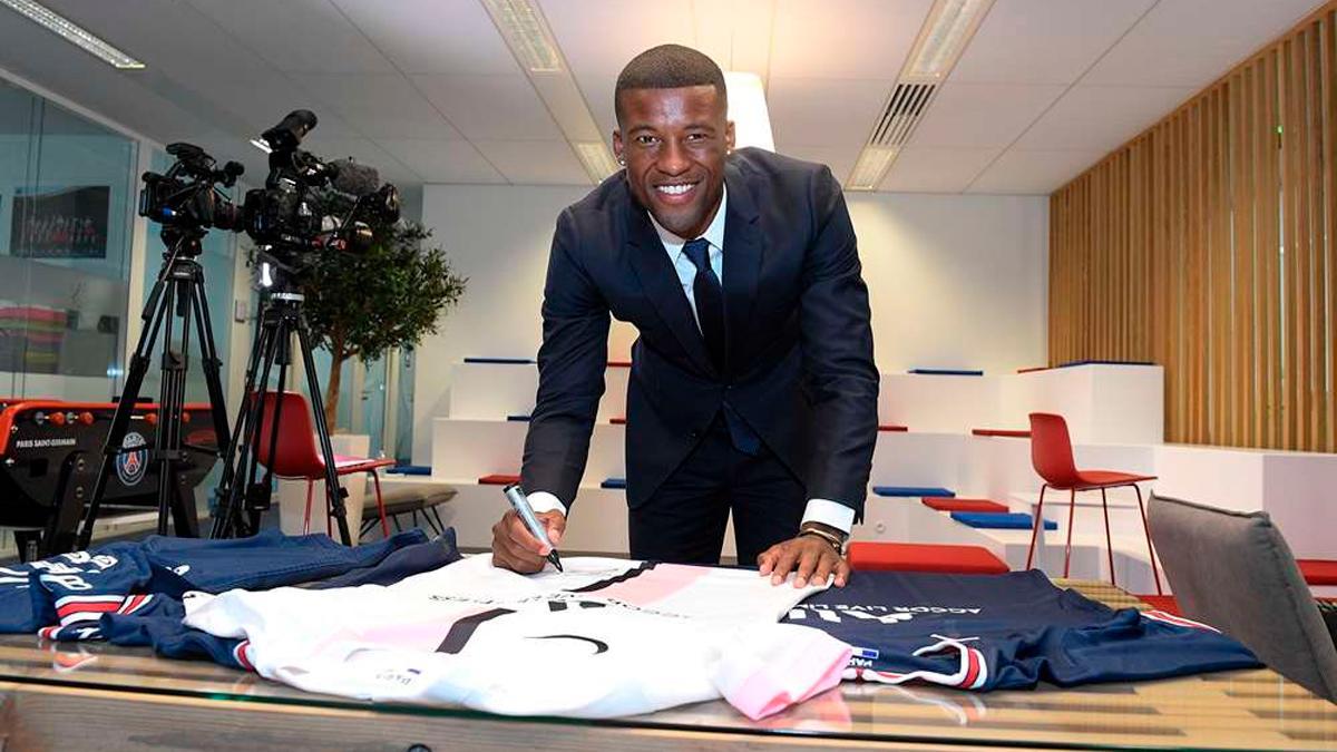 Wijnaldum:: "Es una gran sensación fichar por el PSG"