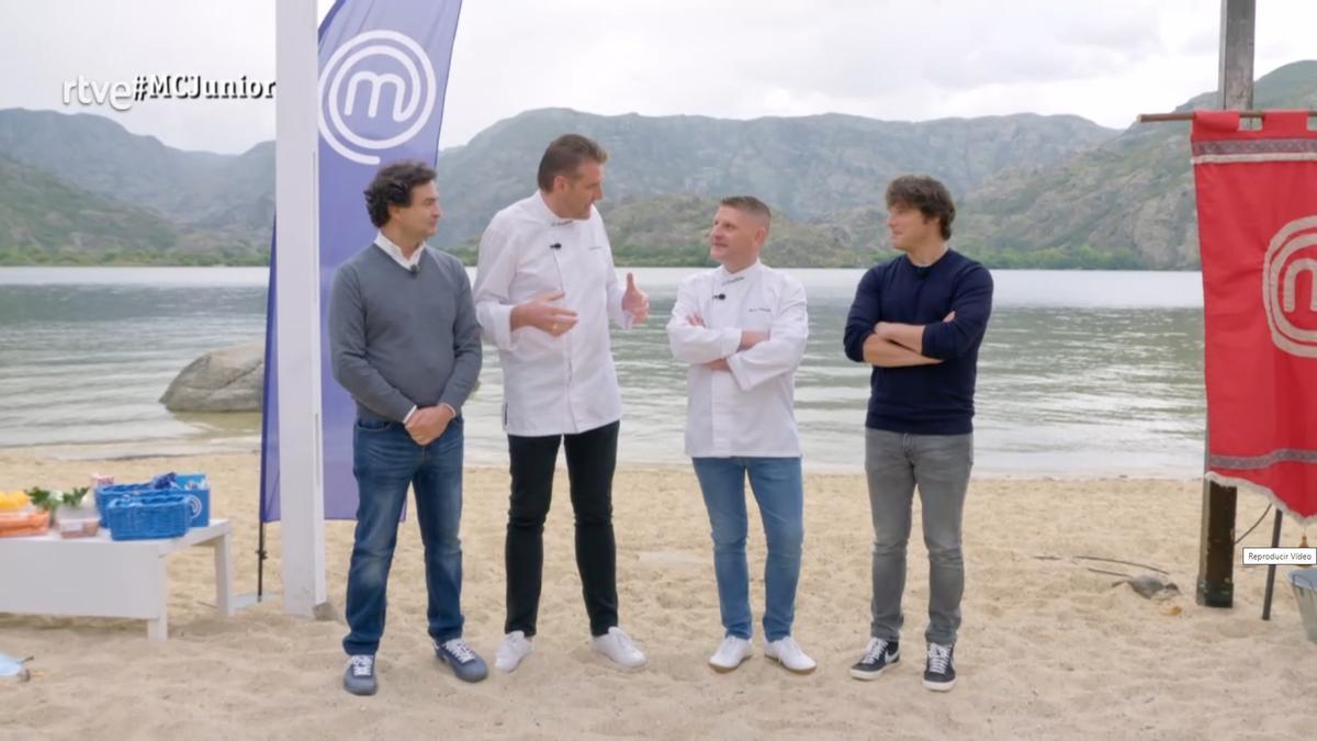 Masterchef Junior rodado en el Lago de Sanabria con los chefs de El Ermitaño de Benavente.