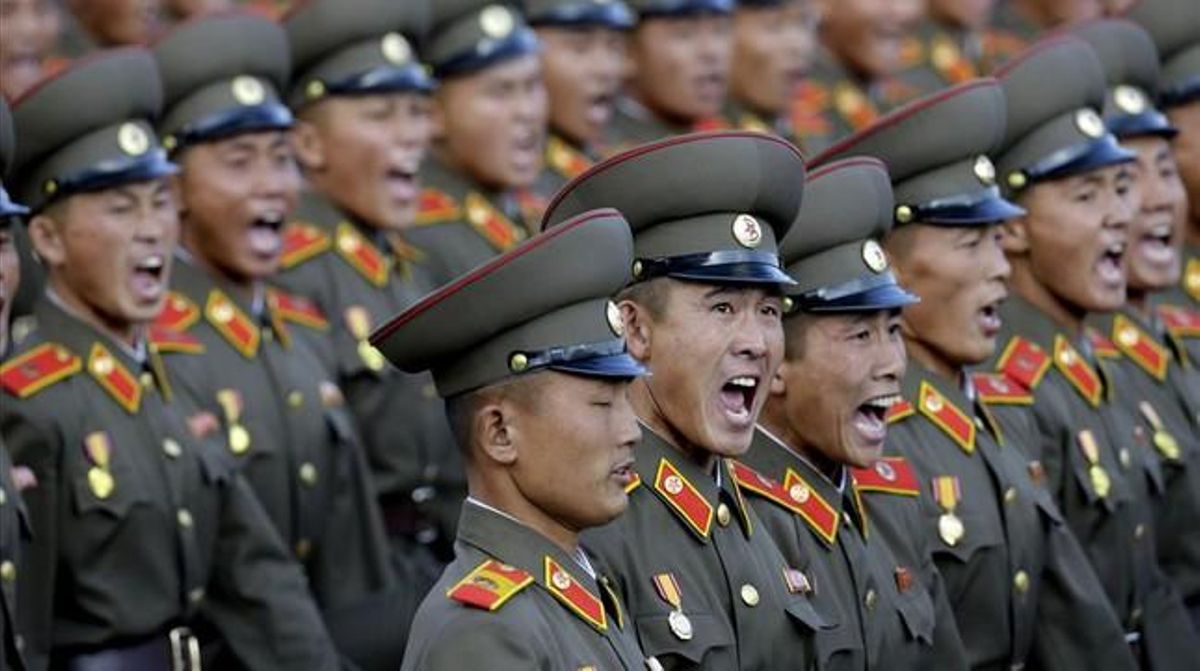 Desfilada daniversari a Corea del Nord