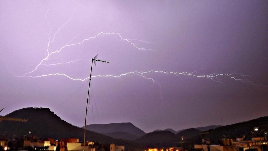 Tormenta en Serra.