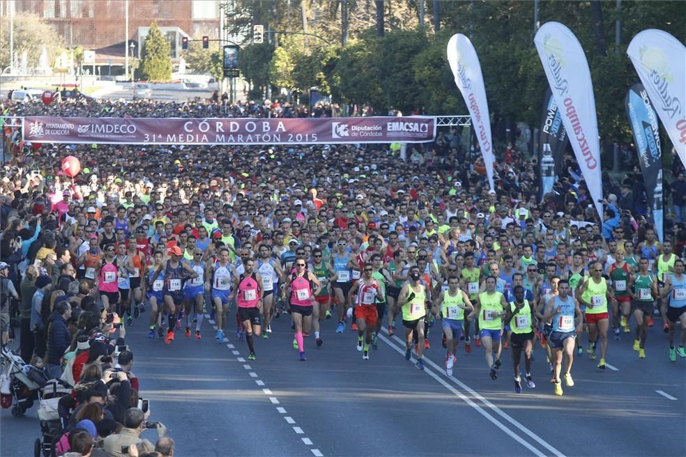 Las imágenes de la Media Maratón Córdoba 2015