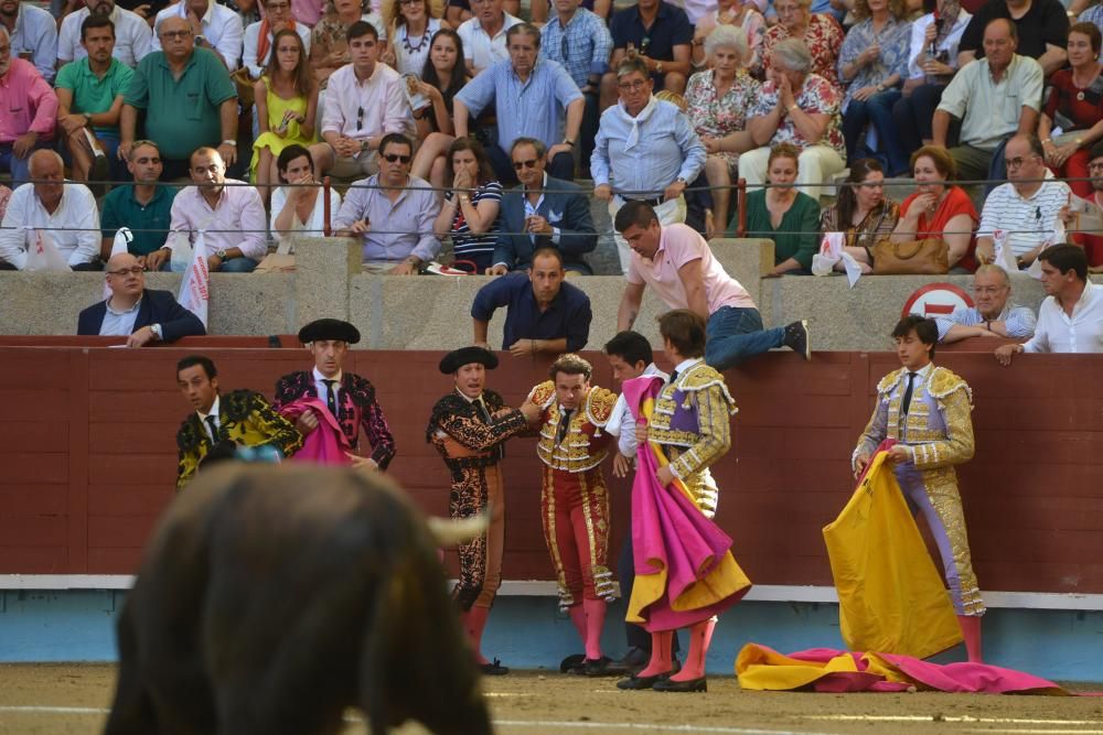 Gran tarde de toros en la de feria de Pontevedra