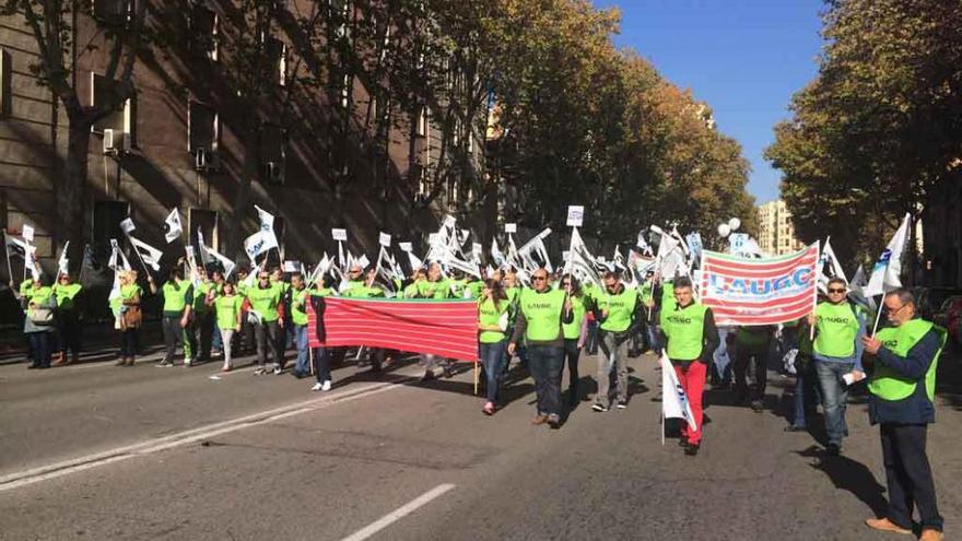 Un centenar de guardias civiles zamoranos se manifiestan en Madrid