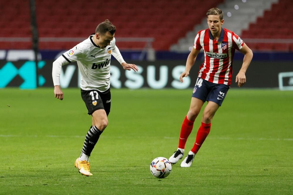 Atlético de Madrid - Valencia, en imágenes