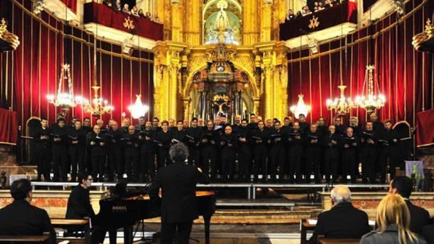 Concierto de Navidad ofrecido recientemente por la Capella del Misteri.