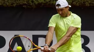 El tenista mallorquín debuta en el Foro Itálico un duelo inédito ante el belga
