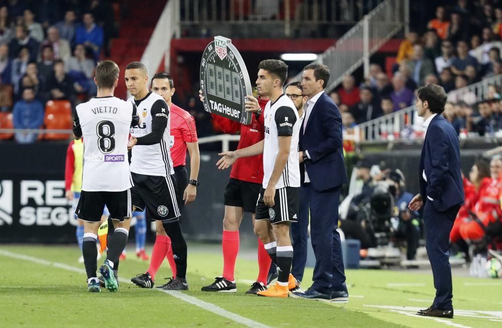 Valencia - Getafe, en imágenes