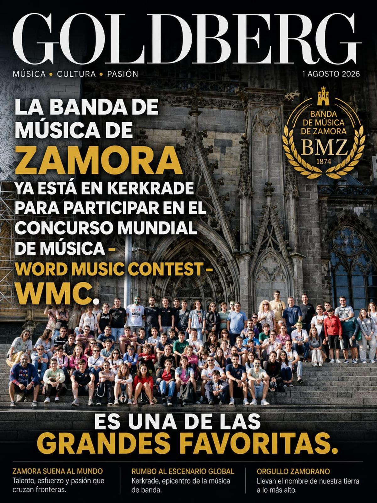 La Banda de Música de Zamora impresiona al mundo entero en Kerkade