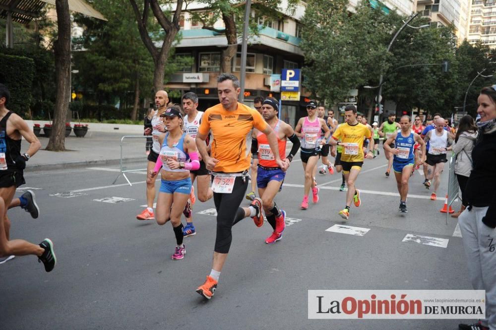 Murcia Maratón. Salida