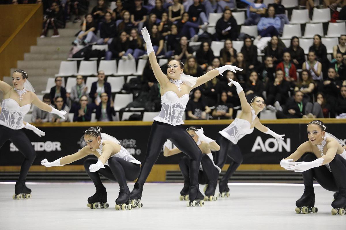 Les fotos de la primera semifinal del campionat de Catalunya de grups de xou a Fontajau