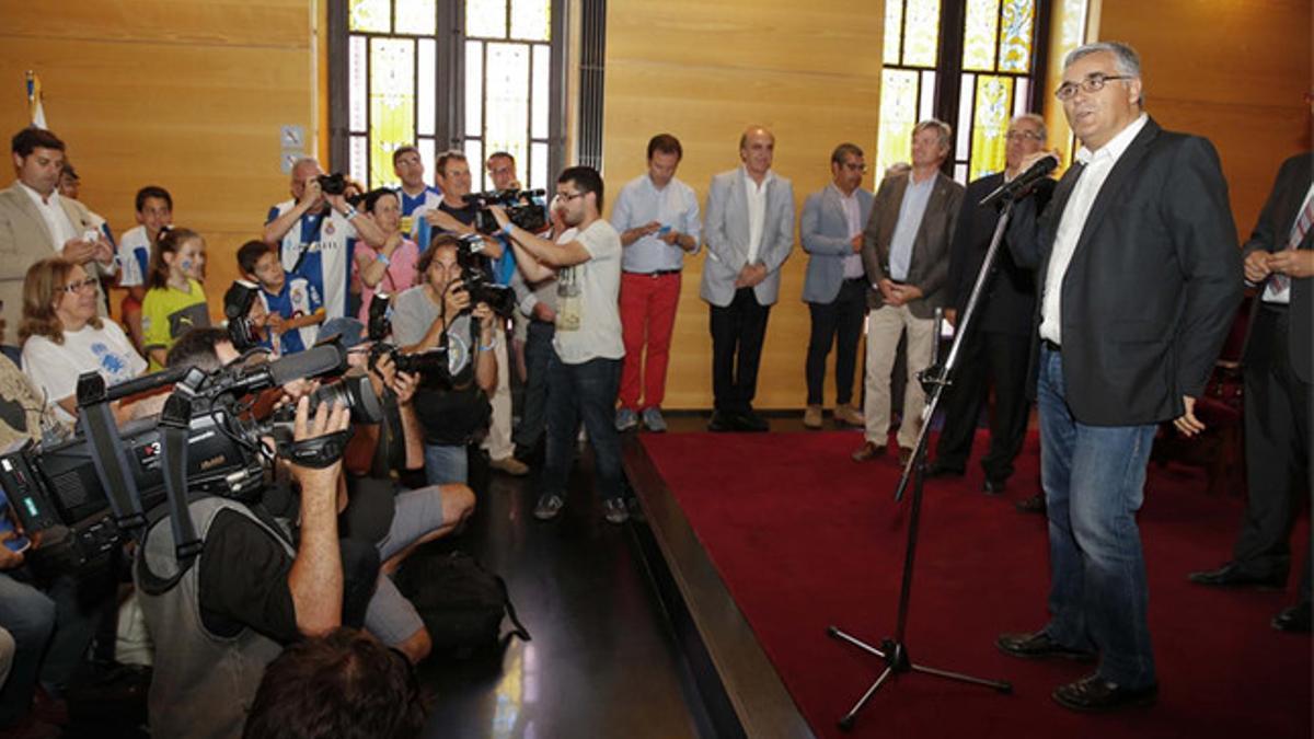 Joan Collet en el Aplec de Mataró