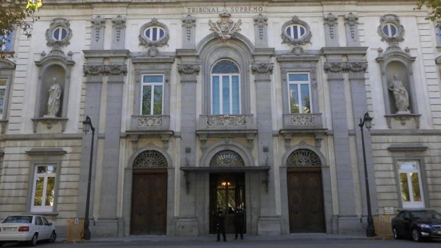 Façana del Tribunal Suprem, a Madrid.