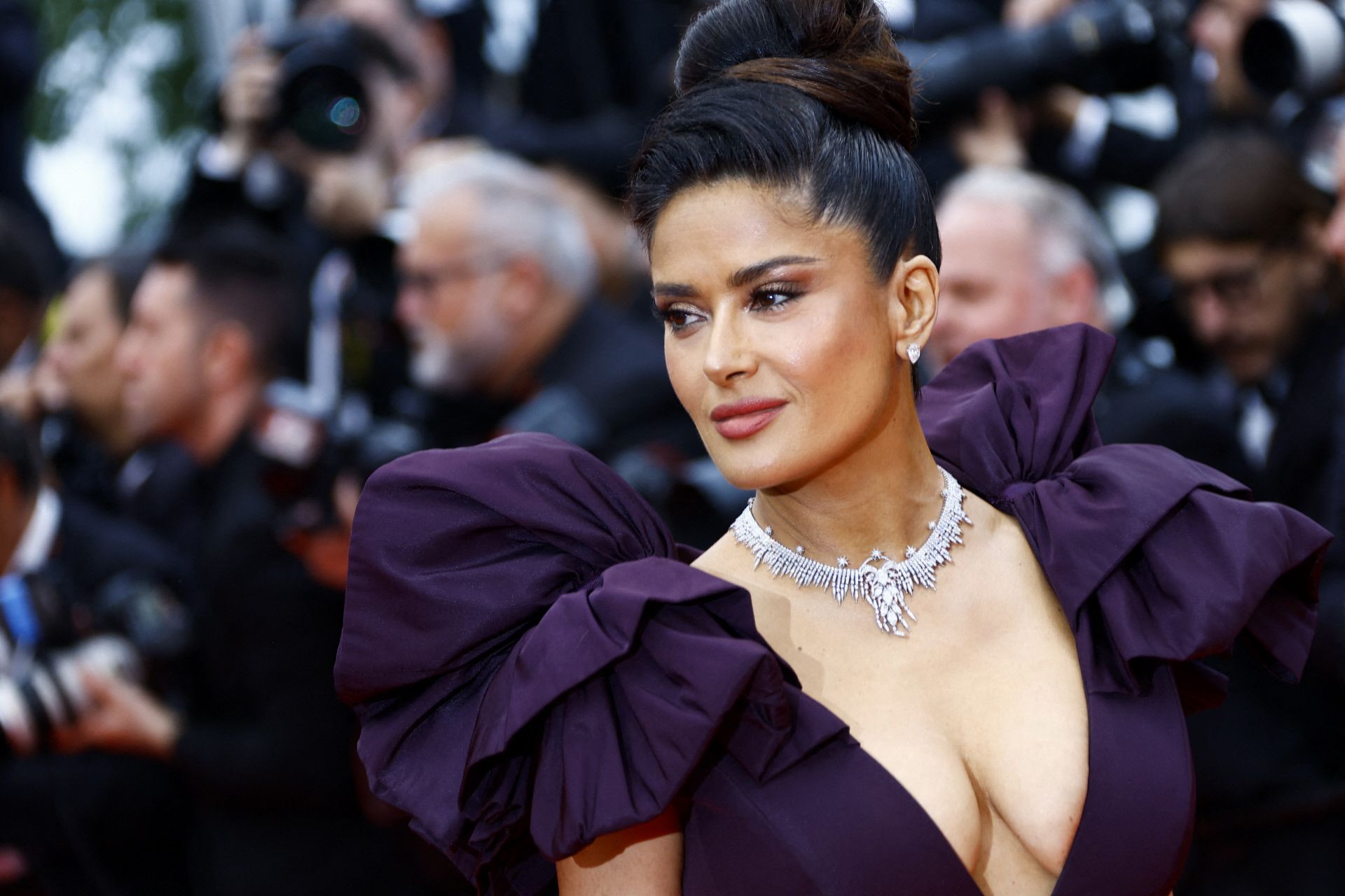 Salma Hayek en el Festival de Cannes