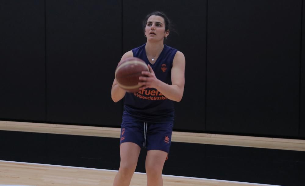 Entrenamiento individual Valencia BAsket femenino