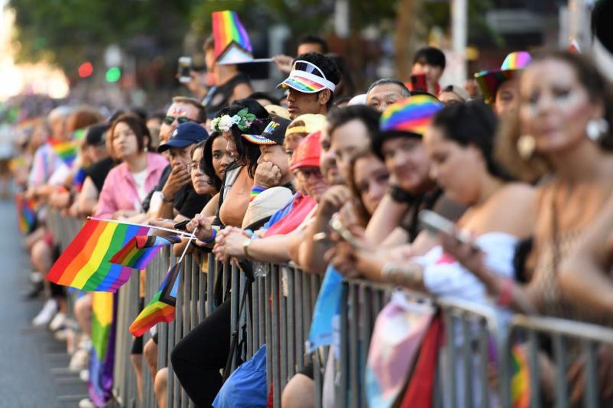 Desfile de Mardi Gras, en Sydney, Australia