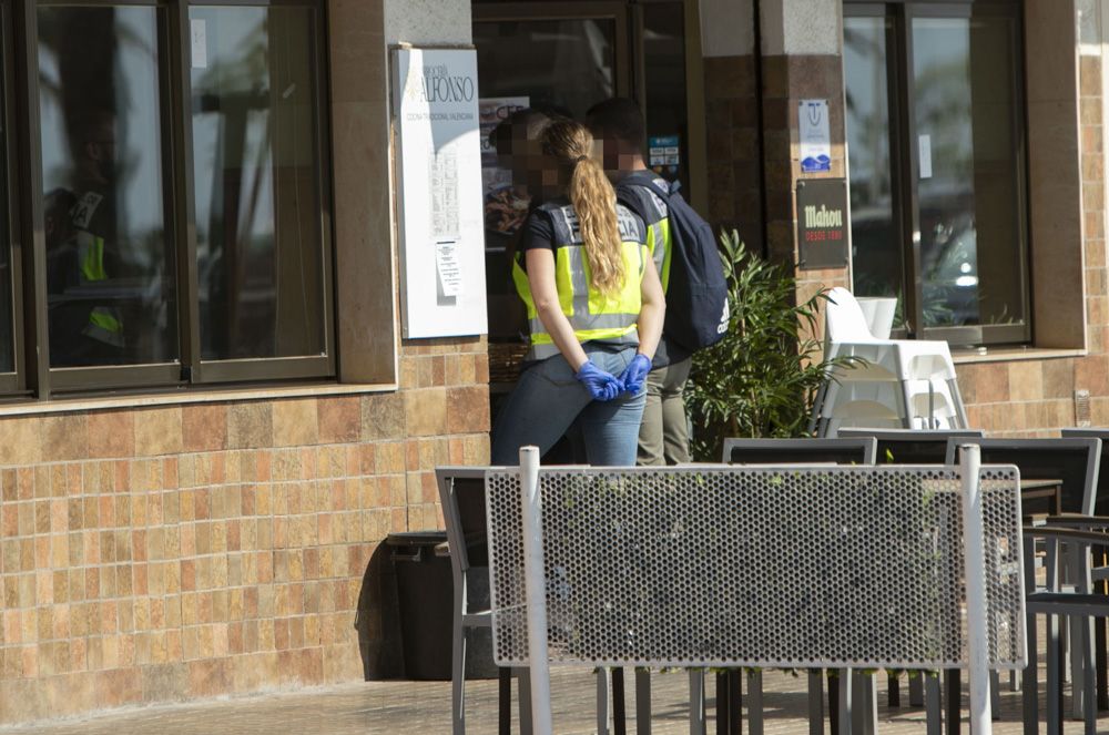 Operación policial en conocidos restaurantes del Port de Sagunt