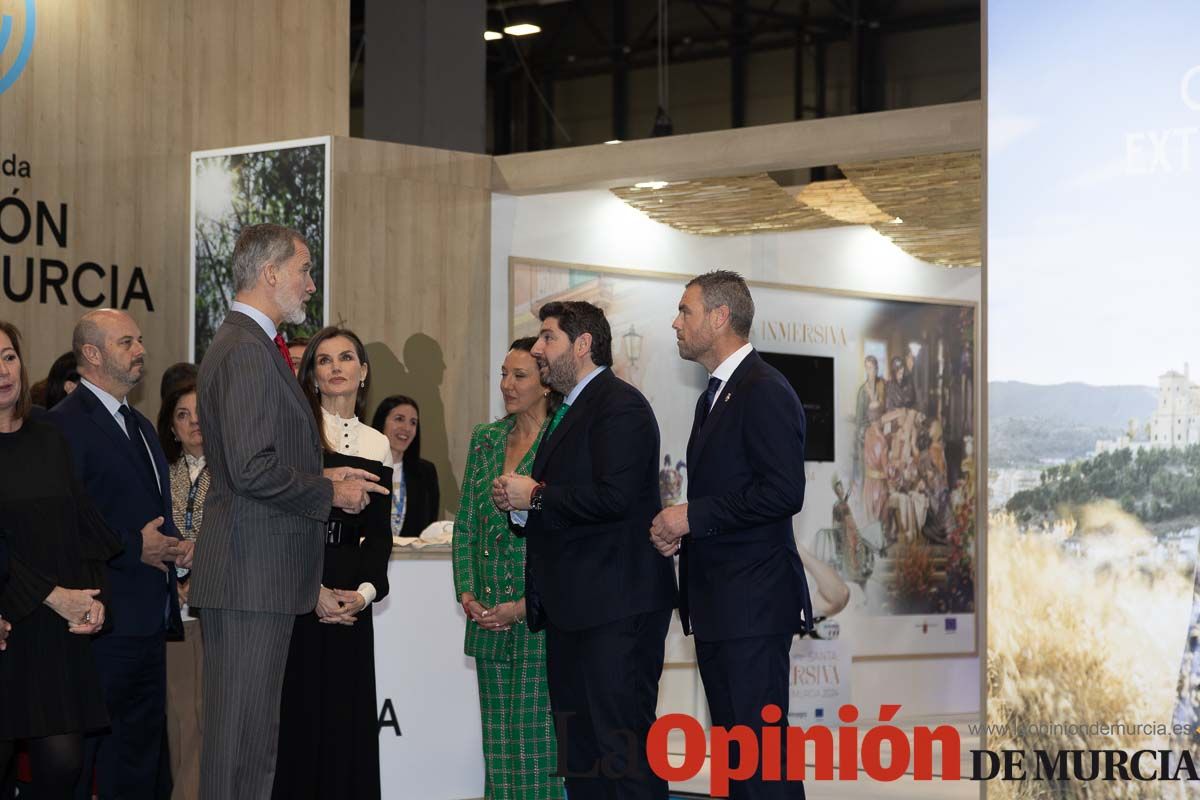 Así ha sido el primer día en el stand de la Región de Murcia en la Feria de Fitur