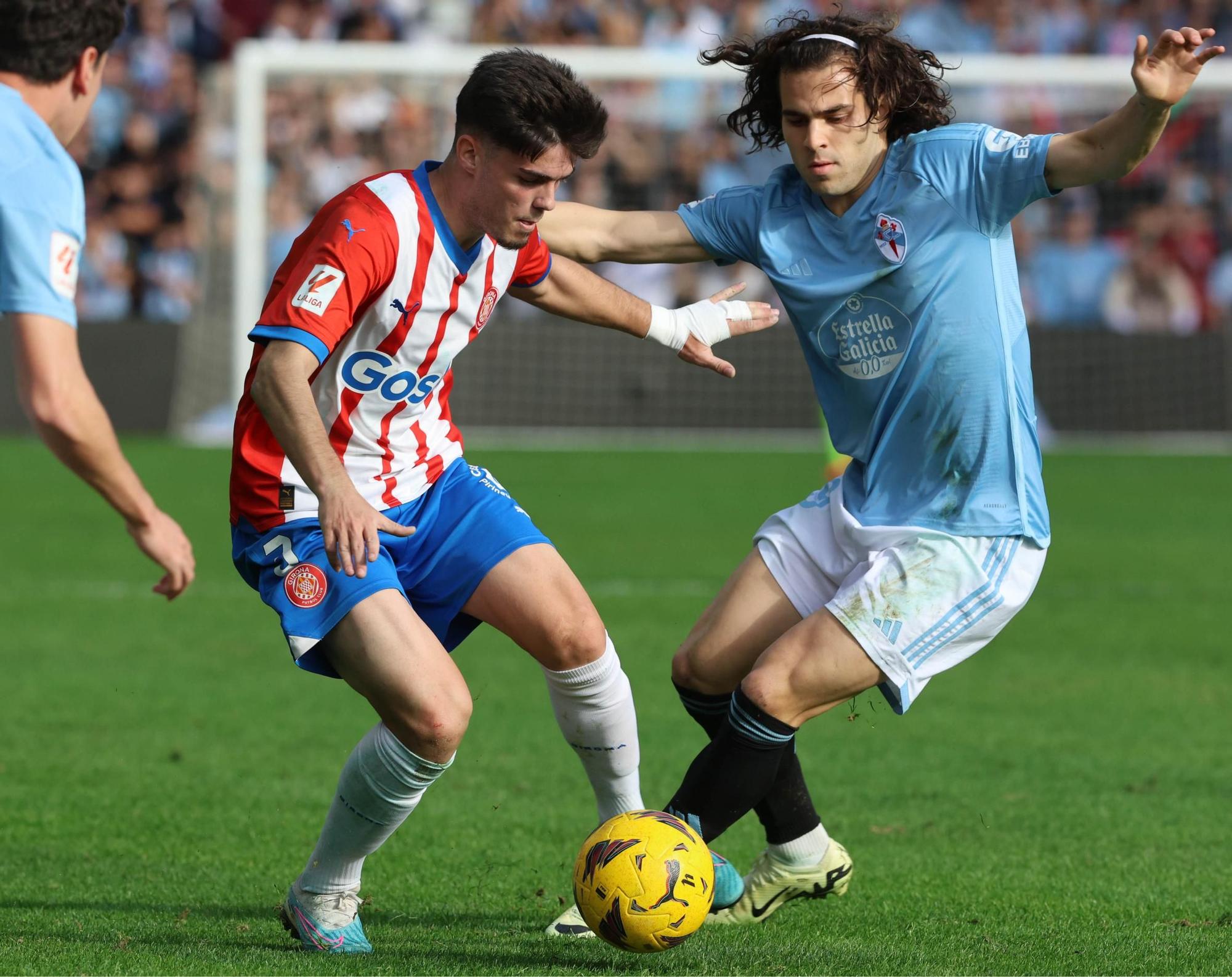 De la fiesta inicial a la decepción: las mejores imágenes del Celta-Girona