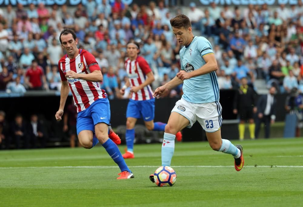 El Atlético de Madrid arrasó al Celta en una segunda parte para el olvido después de que los vigueses hubieses sido superiores durante los primeros cuarenta y cinco minutos