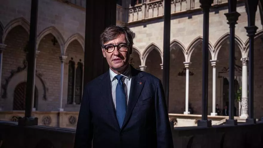El president de la Generalitat, Salvador Illa, valora la visita del Papa