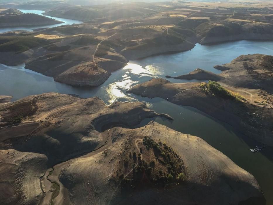 Sequía en Zamora: Embalse de Ricobayo