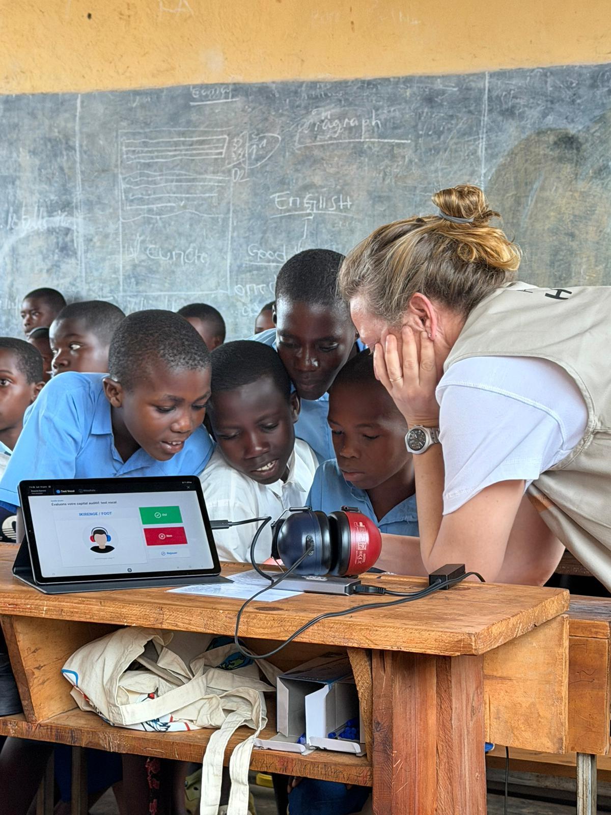Portanet trabajando en Ruanda
