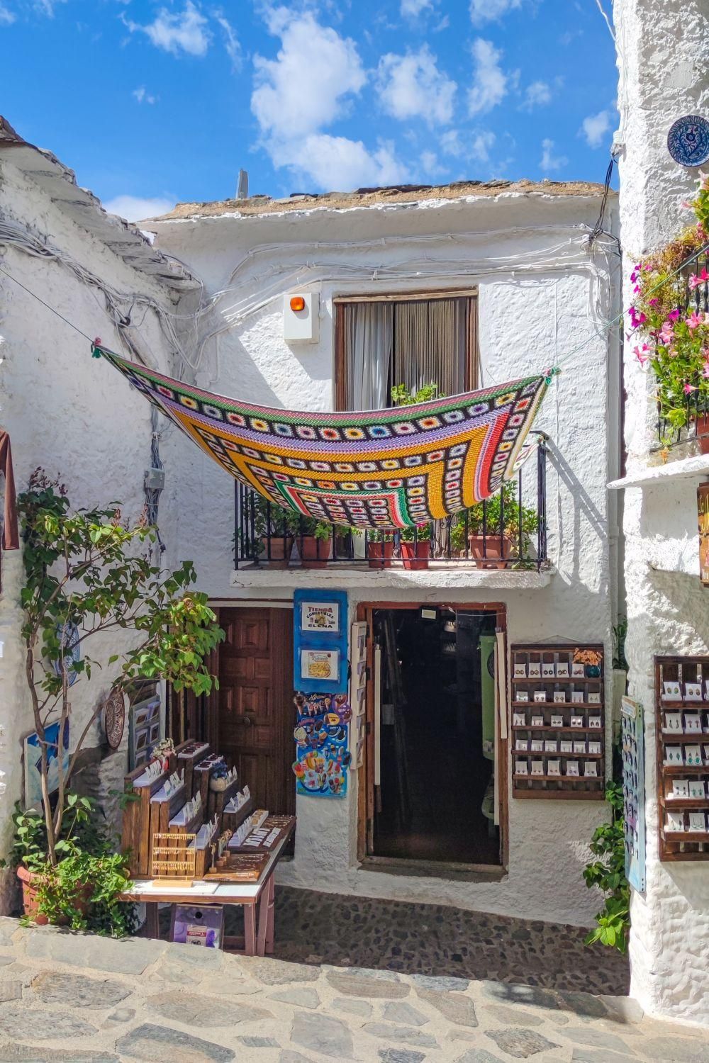 Las calles de Pampaneira en la Alpujarra