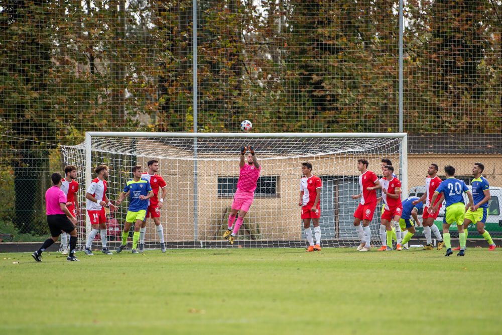 EL Girona B va guanyar en el seu retorn a Riudarenes