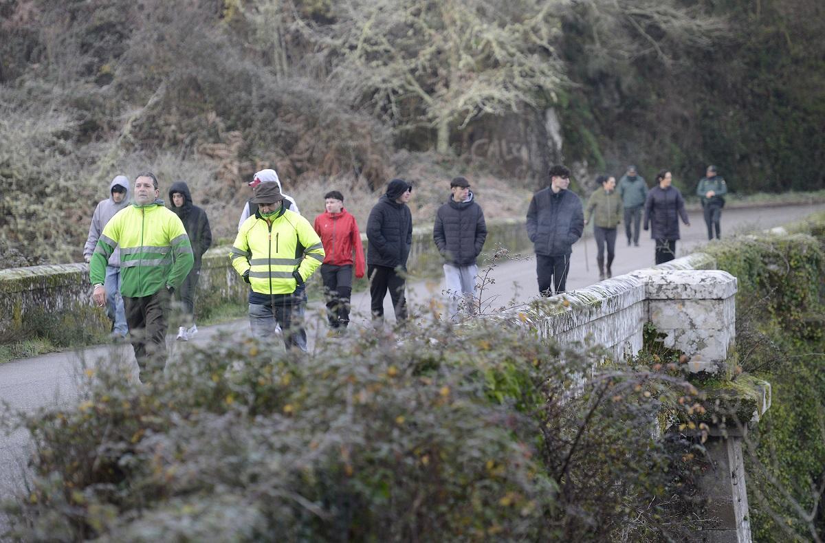 Amplio despliegue en Silleda para encontrar al joven de 18 años desaparecido