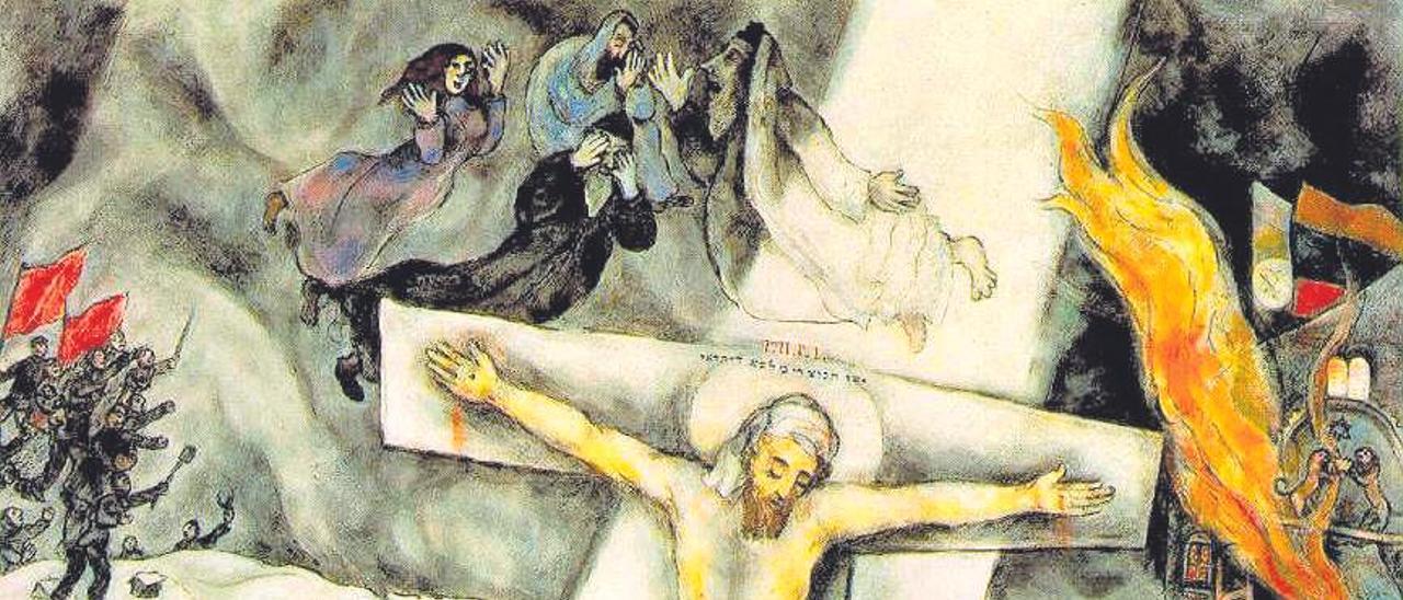 Crucifixión blanca (Chagall).