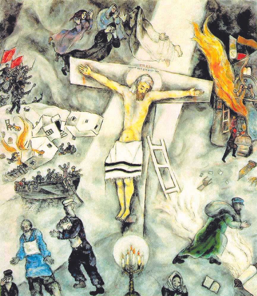 Crucifixión blanca (Chagall).