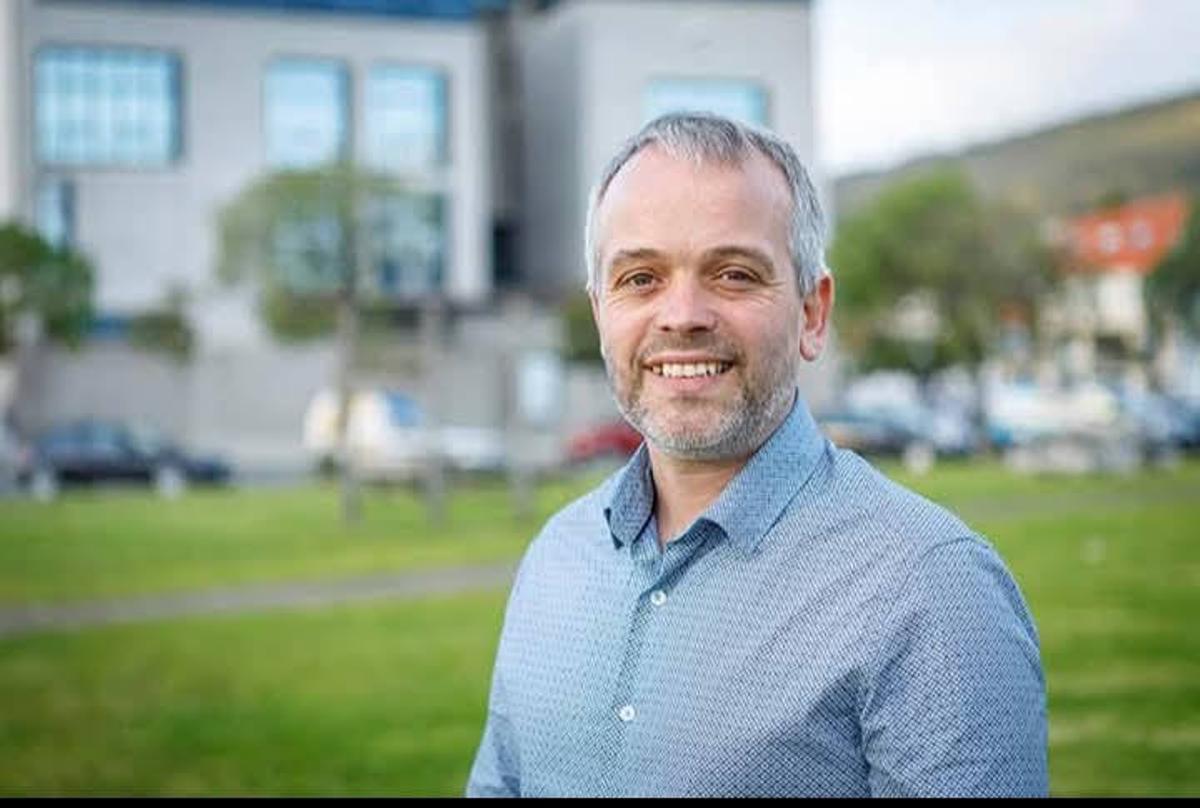 Serxio Domínguez, portavoz do BNG de Cee.