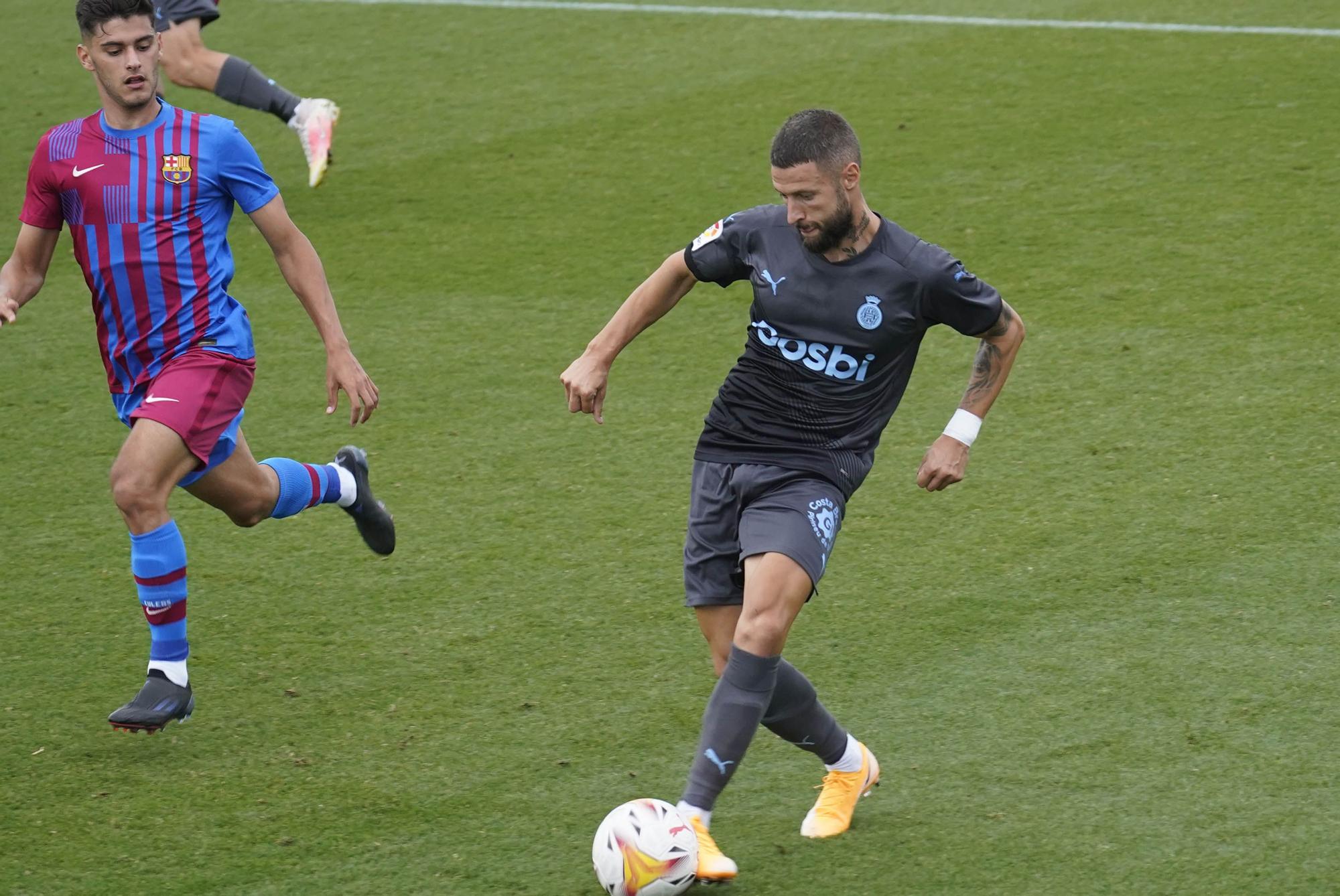 El Girona - Barça B en imatges