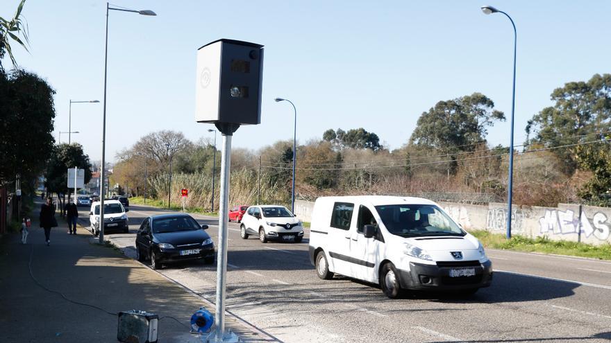 Nueve heridos, tres menores, en un accidente entre cuatro coches en Vigo