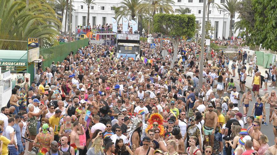 El Maspalomas Pride deja 50 millones de euros en su vuelta a Playa del Inglés tras dos años de pandemia