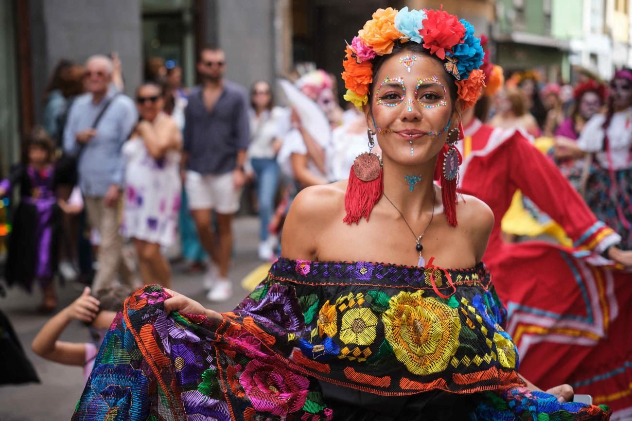 Desfile de catrinas en La Laguna