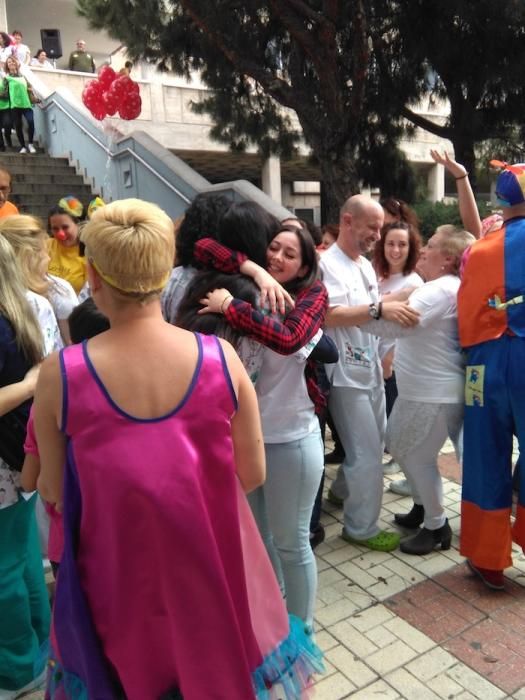 Lluvia de besos por el Día Nacional del Niño Hospitalizado