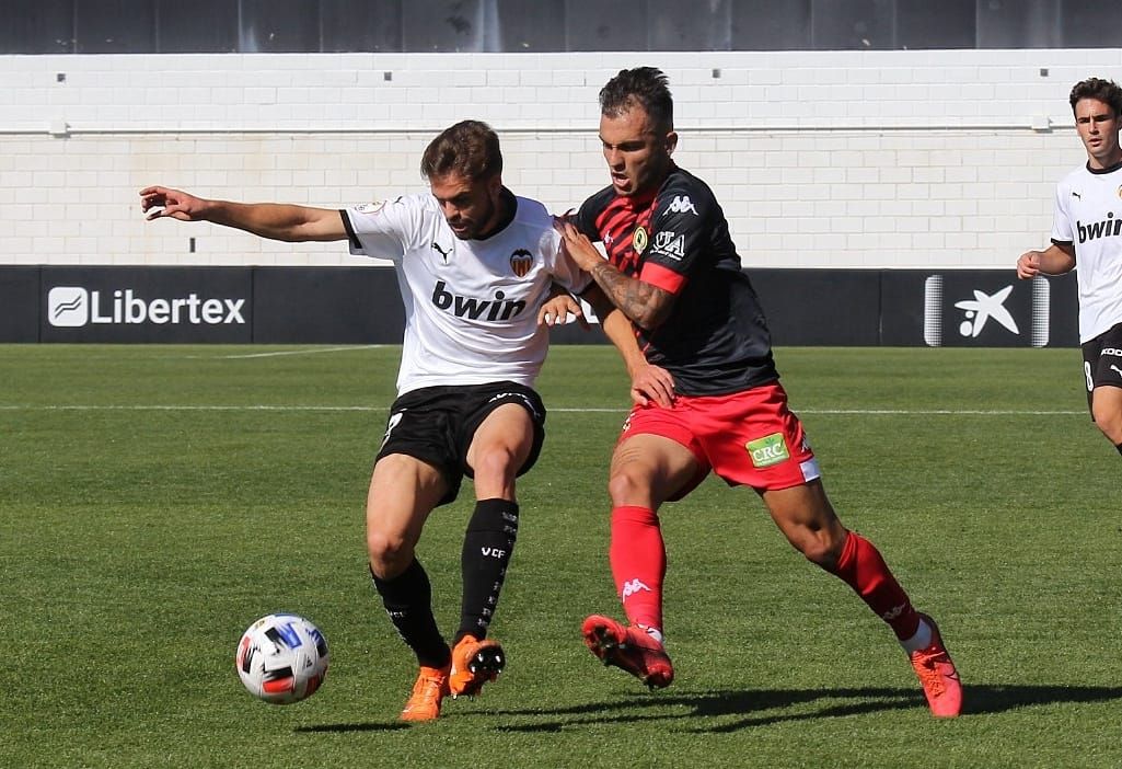 Las imágenes del Valencia Mestalla - Hércules CF