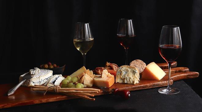 Maridaje vinos de Jerez - Tabla de quesos y vinos